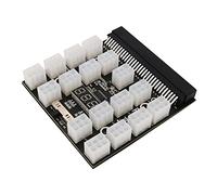 LLHCF Adaptateur minier convertisseur serveur 12 V 17 x 6 broches adaptateur convertisseur pour carte d'alimentation