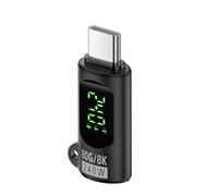 LLHCF Adaptateur USB C 80 Gbps PD240W Type C Extender USB pour vidéo 8K et transfert de données 80 Gbit/s