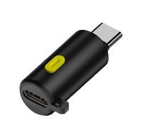 LLHCF Adaptateur USB C haute puissance 240 W 80 Gbit/s transfert de données avec bouton de commutation d'affichage numérique compatible avec adaptateur d'alimentation Thunderbolt4