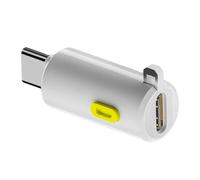 LLHCF Adaptateur USB C haute puissance 240 W 80 Gbit/s transfert de données avec bouton de commutation d'affichage numérique compatible avec adaptateur d'alimentation Thunderbolt4