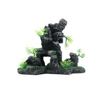 LLHCF Aquariums Handicrafts Stone Grass Rockery Decorations Fish Tanks Supplies Sea Art Decorations