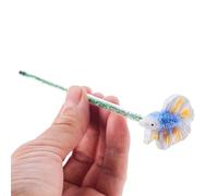 LLHCF Baguette d'entraînement pour poissons Betta - Kit de démarrage Betta - Bâton d'entraînement en résine - Habitat naturel - Baguette de queue d'aquarium - Décoration d'aquariums - Équipement de