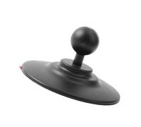 LLHCF Base de montage adhésive de 17 à 25 mm - Adaptateur de support de téléphone à rotule - Angles de vision réglables pour support de téléphone de voiture - Plaque d'adaptation à rotule