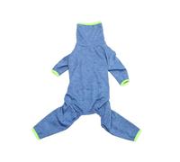 LLHCF Body tendance pour animal de compagnie en tissu qui ne perd pas ses poils, couverture complète du corps pour grands chiens, utilisation en extérieur, costume extensible en polyester pour grand