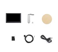 LLHCF Boîtier d'ordinateur USB - Écran secondaire multifonction - Éclairage coloré de type C - Pour boîtier PC ITX CPU GPU Monitor