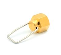 LLHCF Bouchons de câble de réchaud de camping - Bouchons plats anti-fuite - Accessoires de poêle faciles à utiliser - Blocage de ligne de connexion liquéfié