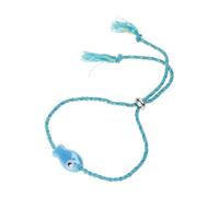 LLHCF Bracelet de cheville vibrant en céramique avec breloque en forme de poisson pour femme, design robuste et portable, taille unique, Comme décrit