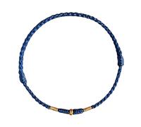 LLHCF Bracelet réglable avec perles dorées et cordon rouge pour l'amitié, tissé à la main, accessoire de Nouvel An