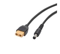 LLHCF Câble adaptateur DC5521 vers XT60 5,5 mm x 2,1 mm 5,5 x 2,5 mm haut courant pour une utilisation largement dans les extensions d'alimentation FPV câble d'alimentation