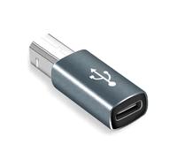 LLHCF Câble de charge carré USB vers USB C avec bouche carrée vers type C - Adaptateur d'alimentation convertisseur pour ordinateur portable, téléphone, tablette, connecteur portable