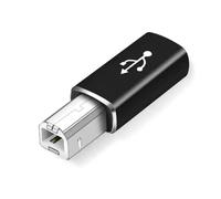 LLHCF Câble de charge carré USB vers USB C avec bouche carrée vers type C - Adaptateur d'alimentation convertisseur pour ordinateur portable, téléphone, tablette, connecteur portable