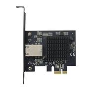 LLHCF Carte réseau PCIE 10G Gigabit 1G/2.5.0G/5.0G/10Gbps PCIE Ethernet Adaptateur Carte Ethernet pour serveurs Accessoires