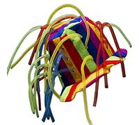 LLHCF Casquette plate à LED - Chapeau de clown de cirque lumineux - Accessoire de déguisement pour adulte et adolescent