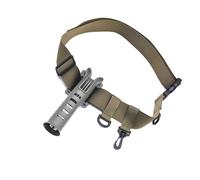 LLHCF Ceinture réglable en nylon avec étui de canne à pêche pour pêche en plein air, accessoires de pêche détachables, organiseurs de matériel de pêche