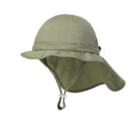 LLHCF Chapeau de soleil pour bébé avec protection du cou pour tout-petits garçons filles activités de plein air avec design en coton respirant pour tout-petits, BEG, 12 to 24M