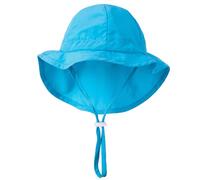 LLHCF Chapeau de soleil pour bébé avec protection du cou pour tout-petits garçons filles activités de plein air avec design en coton respirant pour tout-petits, LBL, 12 to 24M