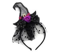 LLHCF Chapeau de sorcière multifonction pour Halloween, accessoire de déguisement pour enfants, filles, décoration de fête de maternelle