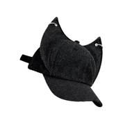 LLHCF Chapeau en jean polyvalent pour déguisement de baseball, anime, cosplay, accessoires pour événements en plein air, activités de plein air, Noir , taille unique