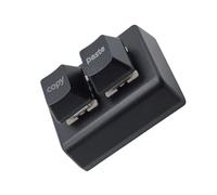 LLHCF Clavier mécanique à 2 touches USB pour commutateurs programmables de jeu Petit clavier Hot Swap