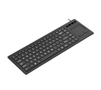 LLHCF Claviers USB avec pavés tactiles haute sensibilité et pavé numérique pour une utilisation industrielle