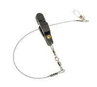 LLHCF Clip de libération de ligne de pêche à tension réglable Downrigger Outriggers Clip pour diverses conditions de pêche Pinces de ligne de pêche Accessoires