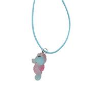 LLHCF Collier esthétique motif poisson clown géométrique simple chaîne clavicule pour femmes filles collier ligne de cire collier fête cadeau d'anniversaire poisson clown pour filles, taille unique