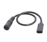 LLHCF Connecteur 5521 vers type C 5,5 x 2,1 mm vers convertisseur d'alimentation 5 V 3 A