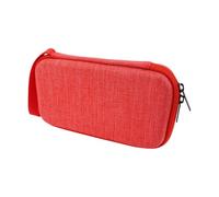 LLHCF Coque rigide pour impression d'accessoires de stylo durable, construction en tissu Oxford, design portable, loisirs créatifs pour enfants, organiseurs de stylos résistants aux chocs, Rouge