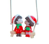 LLHCF Décoration de Noël en résine à suspendre pour voiture, maison, voiture