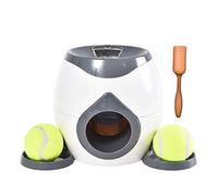 LLHCF Distributeur interactif de balles et de friandises pour chien - Distributeur de balles de tennis - Machine de récompense pour le dressage des chiens - Pas un panier pour chien