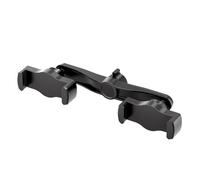 LLHCF Double support de téléphone avec rotule pour l'utilisation simultanée de deux smartphones 4,5 à 7 pouces réglable à 360° pour différentes scènes Double support