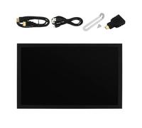 LLHCF Écran de 7 pouces avec affichage clair - Connexion multi-appareils - Compatible HDTV - VGA AV Type C - Alimentation pour moniteur compatible PC