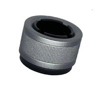 LLHCF Écrou de serrage à tête sphérique de 17 mm pour support universel de téléphone de voiture, support de bureau, écrou de serrage en alliage d'aluminium pour montage de voiture à visser