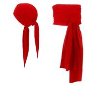 LLHCF Ensemble d'accessoires de ceinture et bandana médiévaux de style pirate pour Halloween, renaissances médiévales, bandana et écharpe d'Halloween