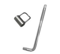 LLHCF Ensemble de clés professionnelles de démontage de robinet avec poignée étendue, construction solide pour valves d'eau, kit d'outils de démontage de robinet d'entretien