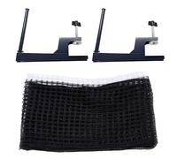 LLHCF Ensemble de poteaux de ping-pong pliables à visser pour intérieur et extérieur, facile à monter et durable, convient pour l'intérieur et l'extérieur