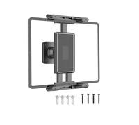 LLHCF Ensemble de support mural tout inclus pour appareils mobiles de 11,9 à 38,1 cm, vis d'ancrage, durabilité incluses, support de tablette mural en ABS avec installation