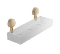 LLHCF Étagère de rangement pour salle de bain - Assemblage simple - Plan empilé - Facile à utiliser pour les serviettes et les articles de toilette - Organisateurs de douche pour petites salles de