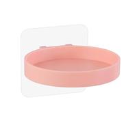 LLHCF Étagère de rangement ronde à fixation murale, distributeur de savon, fournitures de salle de bain, cuisine, épices, bouteille
