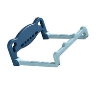 LLHCF Étagère murale adhésive robuste pour salle de bain - Organise le shampooing, le savon et les serviettes - Design compact - Accessoire pour économiser de l'espace