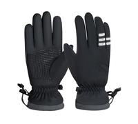 LLHCF Gants de cyclisme avec sensible imperméable coupe-vent froid pour l'extérieur Gants PU pour VTT