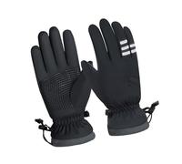 LLHCF Gants de cyclisme avec sensible imperméable coupe-vent froid pour l'extérieur Gants PU pour VTT