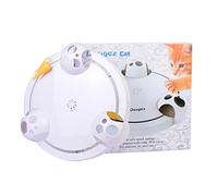LLHCF Jouet interactif pour chats - Jouet amusant - Jouet électrique pour chaton - Alimentation par batterie