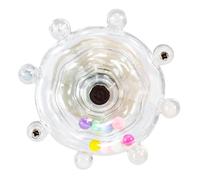 LLHCF Jouet rotatif amusant adapté pour les oiseaux malicieux comme les inséparables, les conures et les calopsittes pour assurer le divertissement à mâcher pour la mastication des perroquets