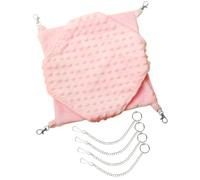 LLHCF Lit superposé pour cochons d'Inde - Hamac en fourrure douce - Accessoires de literie pour cage - Essentiel - Lit d'hiver