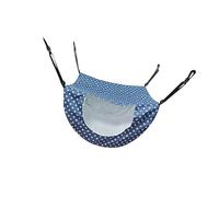 LLHCF Lit suspendu réglable pour animaux de compagnie, chats, hamac de repos lavable en machine avec corde stable pour cage arbre suspendu hamac