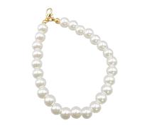 LLHCF Lot de 10 breloques en perles d'imitation pour téléphones portables - Élégant porte-clés décoratif pour sac - Pour femme et fille