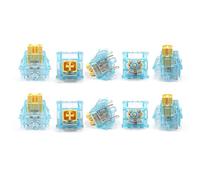 LLHCF Lot de 10 claviers mécaniques mécaniques à axe 5 broches pour accessoires de jeu adaptés aux besoins du client