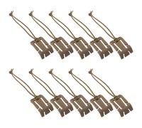 LLHCF Lot de 10 pinces de fixation pour sac à dos avec sangle élastique pour sac à dos