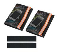 LLHCF Lot de 2 sacs de rangement amovibles avec bandes réfléchissantes pour matériel de pêche